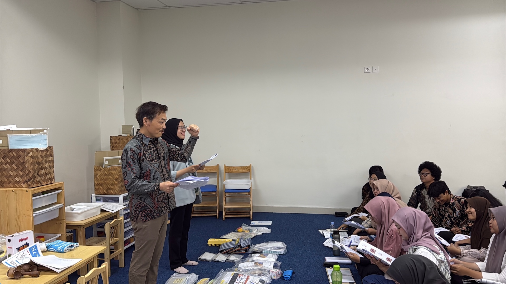 人材育成のカギである、実務研修